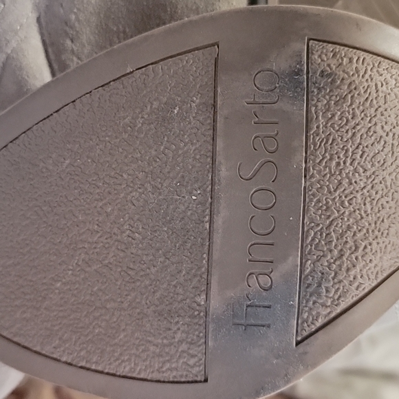 Franco Sarto long boots size 9 elegant excellent condition color tan - Picture 15 of 17